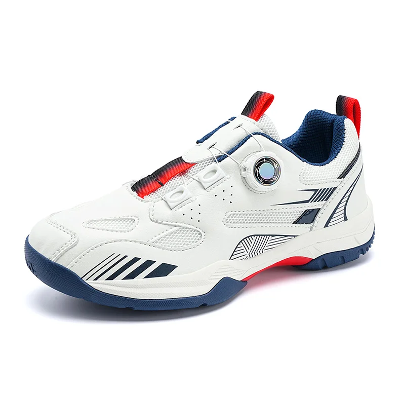 

Профессиональные кроссовки для бадминтона для мужчин и женщин, высококачественные противоскользящие теннисные кроссовки для тренировок и соревнований, желто-синие