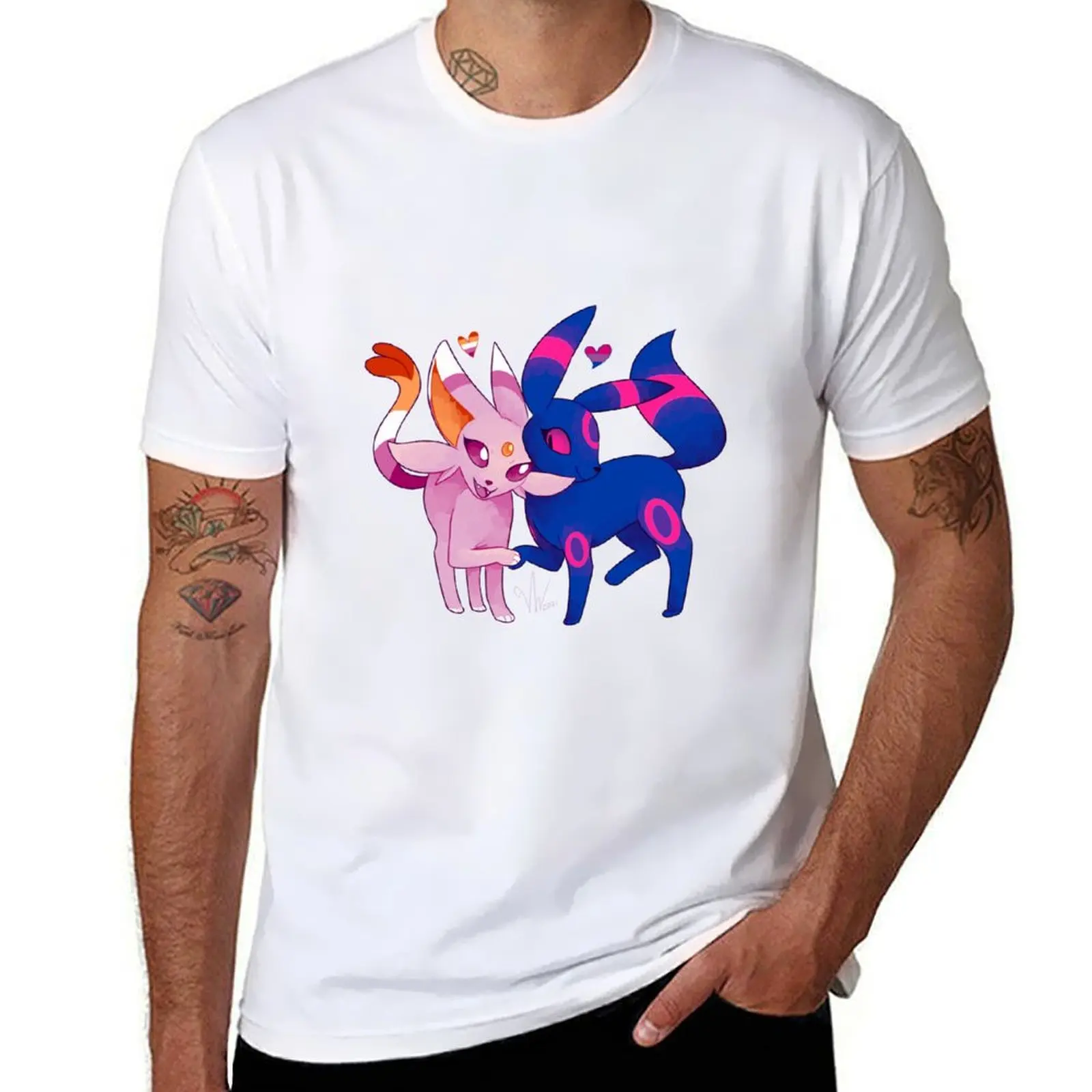

Lesbeon & Umbion T-Shirt t shirts for man cotton soft anime tshirt T-Shirt