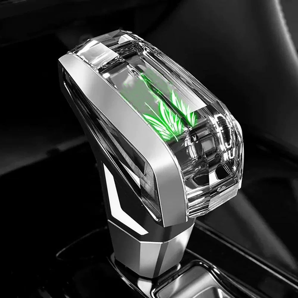 

Car Universal Crystal Shift Knob LED Touch illuminated Seven Colors Speed Transmission Gear Shift Head Gear Lever Head