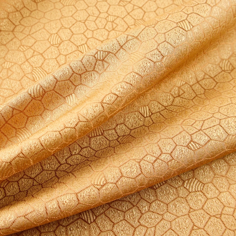 Glossy Jacquard Fabric for Skirt Clothing Windbreaker Designer Diy Sewing Material By The Meter Handmade Wholesale