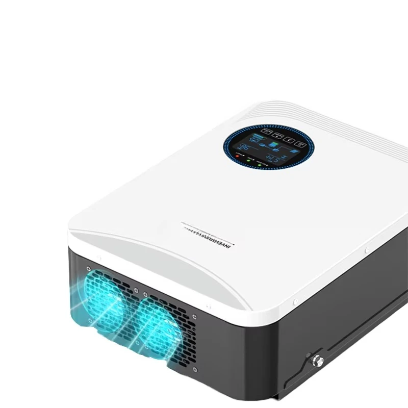 CE-zertifizierter 4,2-kW-Einphasen-Hybrid-Solarwechselrichter, All-In-One, netzunabhängig, 24 V, 220 V, Heimstrom, WLAN, aktiviert für den Heimgebrauch