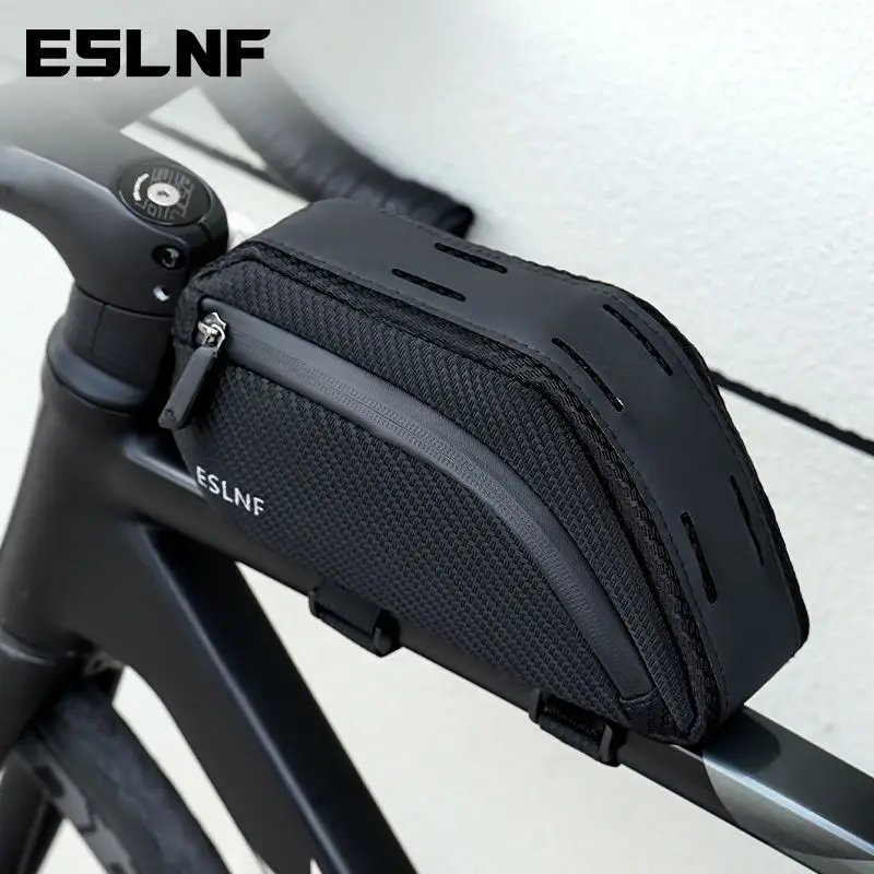 Large Capacity Top Tube Bike Bag Waterproof Bicycle Front Frame Bag