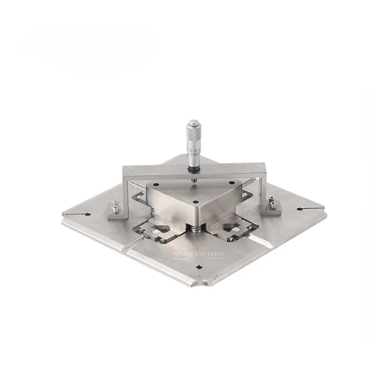 BFJIG-4P-SQ foursquare bare coating Z-axis Adjustable for polish jig fiber optic polishing fixture