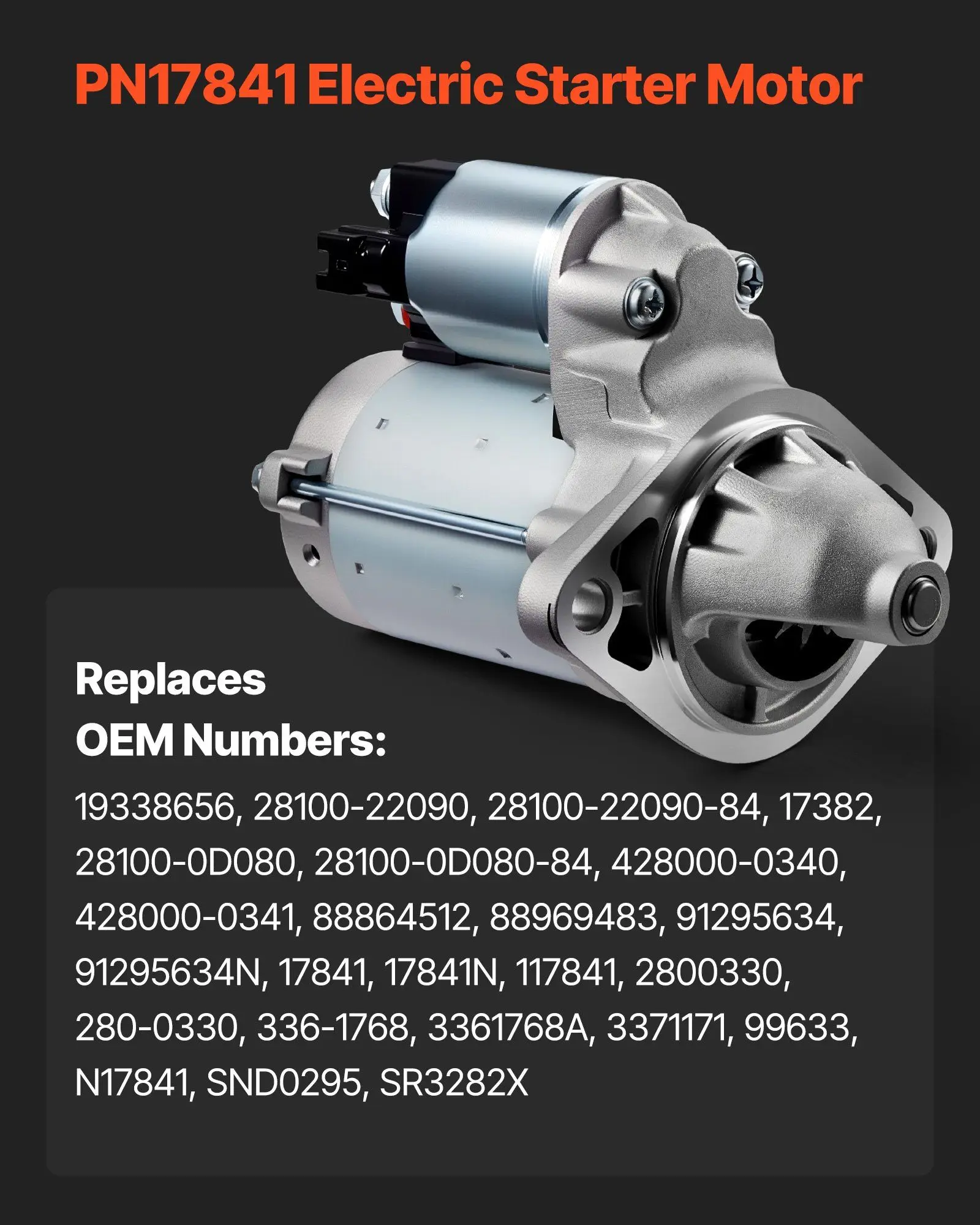 OE-Spec 12 فولت محرك بداية عزم الدوران العالي 1600 واط 10T جير الألومنيوم الجسم IP54 ل بونتياك تويوتا 2003-2008 متوافق