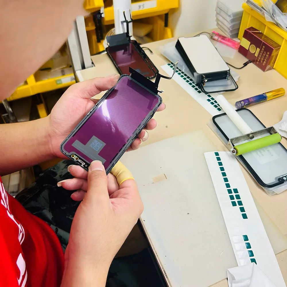 10pcs/lot Original LCD 3D touch Back light Film BackLight Repair Replacement For iPhone XR 11 LCD Display Refurbish Part