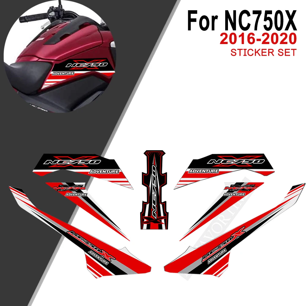 

NC750X Motorcycle Fuel Tank Protector Pad Stickers Body Fairing Fender Decals For Honda NC750 X NC 750X 2016 - 2018 2019 2020 ﻿