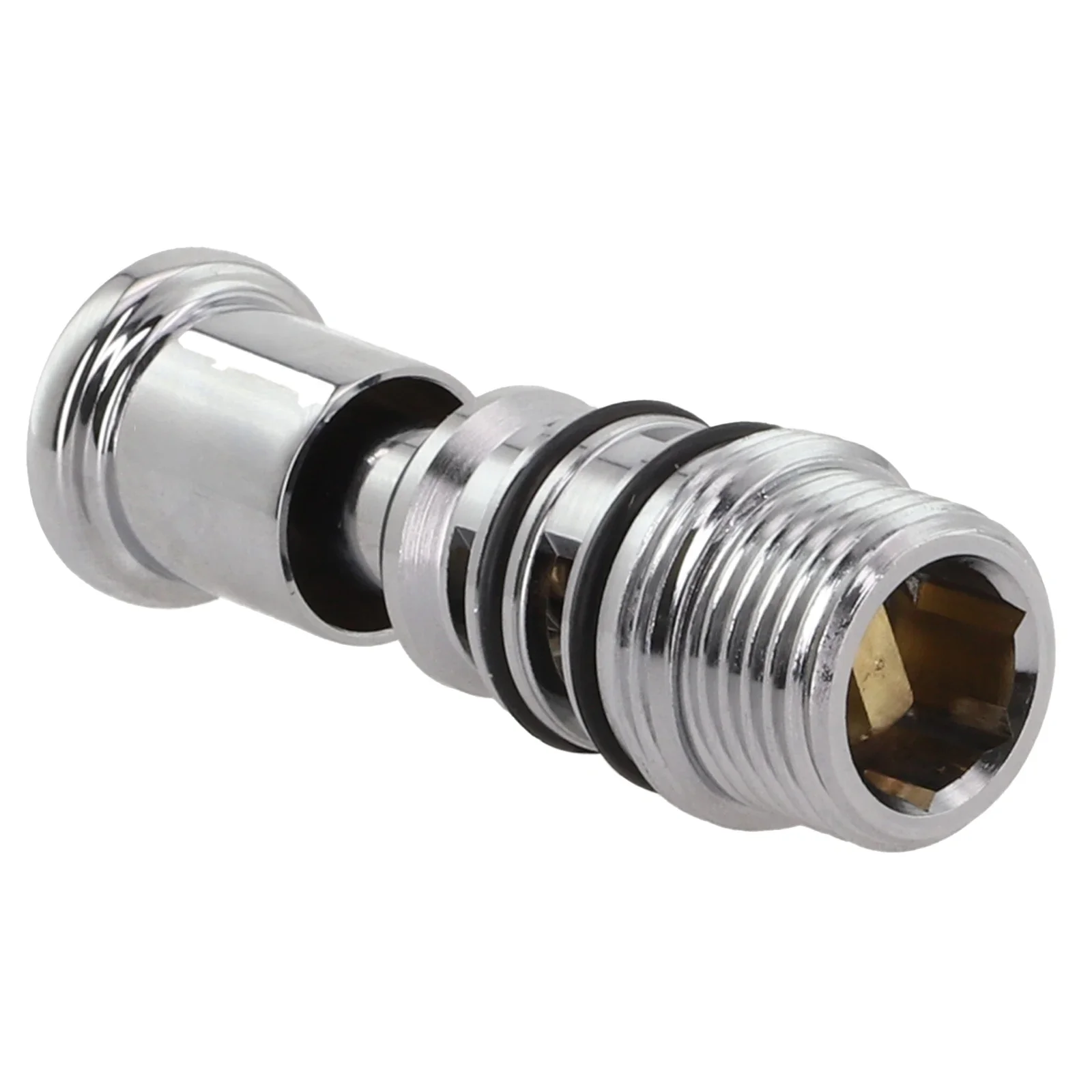 Bathing Experience Triple Bathtub Valve Pull-up Diverter Non-fading Reliable Performance Rust-proof Brass Lever Valve Core