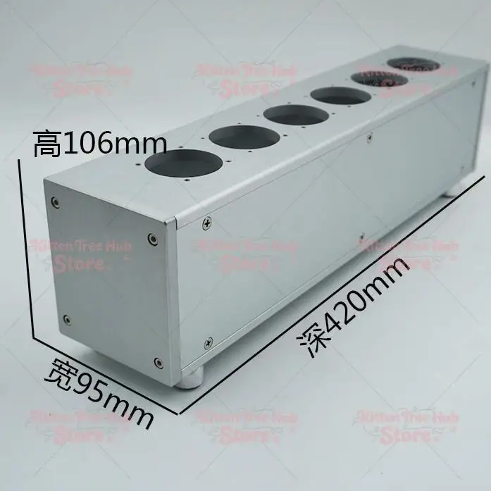 Aluminum  Socket Power Filter Chassis - Amplifier Housing