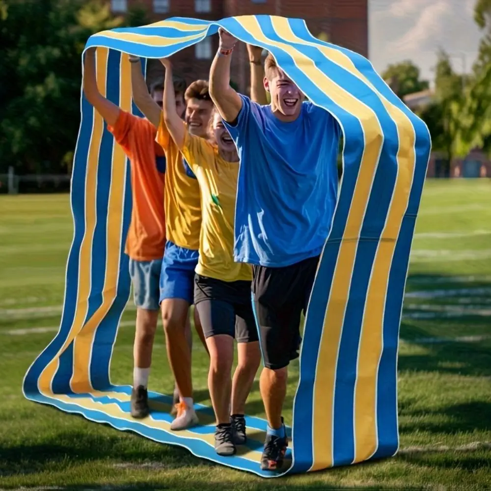 Outdoor Games Teamwork Games Sports Entertainment Rolling Mat Group Learning Activity Group Activity Playing Run Mat