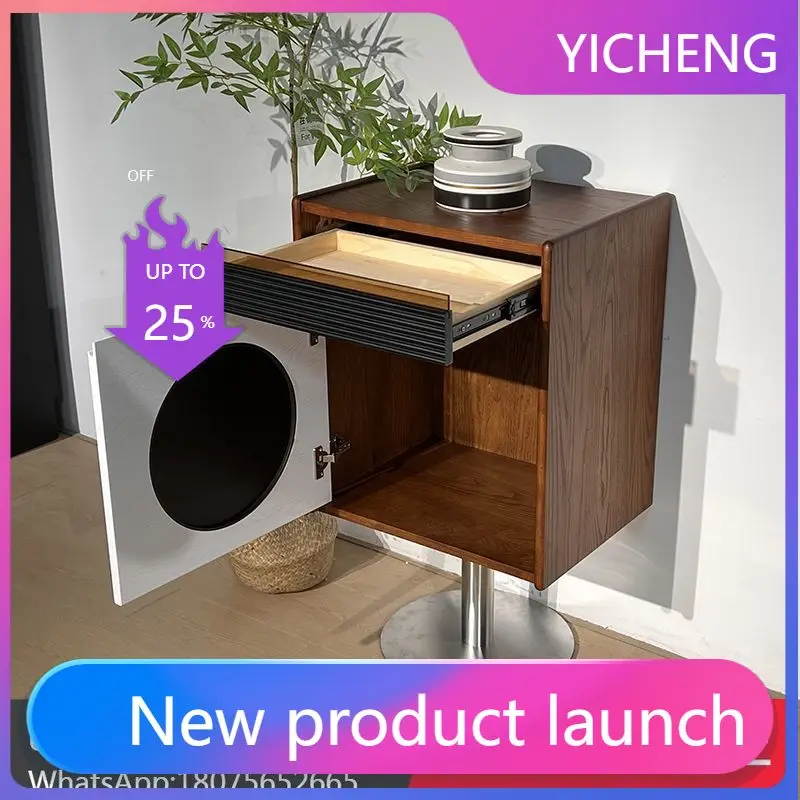 

LYY Nordic Solid Wood Chest of Drawers Living Room Home TV Side Cabinet Mobile Multifunctional Storage Cabinet