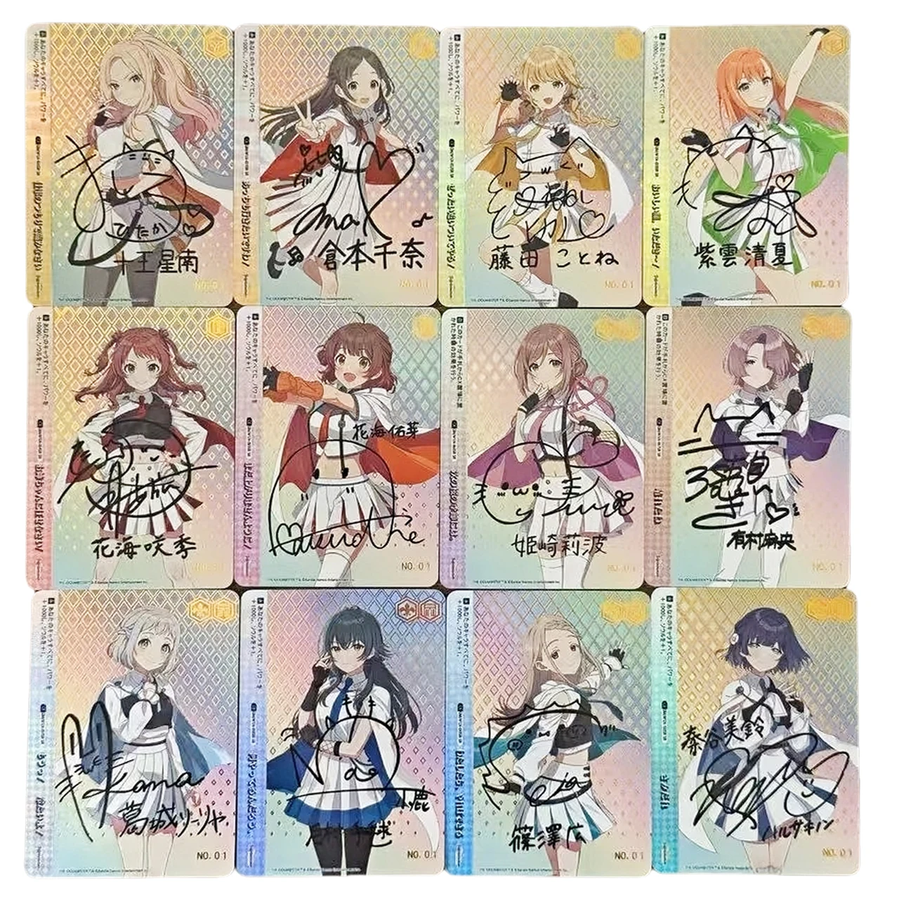 

Коллекционная карточка DIY Gakuen IDOLM STER: Прямой выпуск, третья серия, со скидкой, Аримура Мао, Ханами Уме, Цукимура Темари, игровая коллекционная карта, подарок