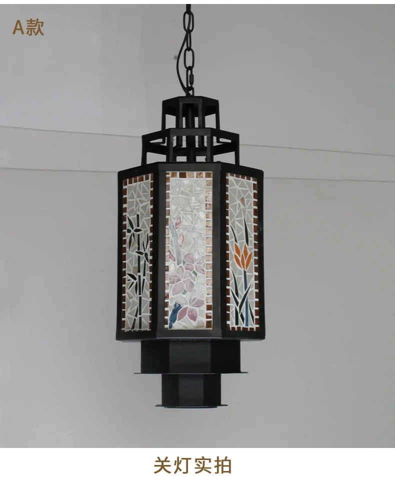 الكلاسيكية النمط الصيني مطعم الشاي البيت الممر الإضاءة الممر نزل B & B الإضاءة الزخرفية اليدوية الفن الثريا