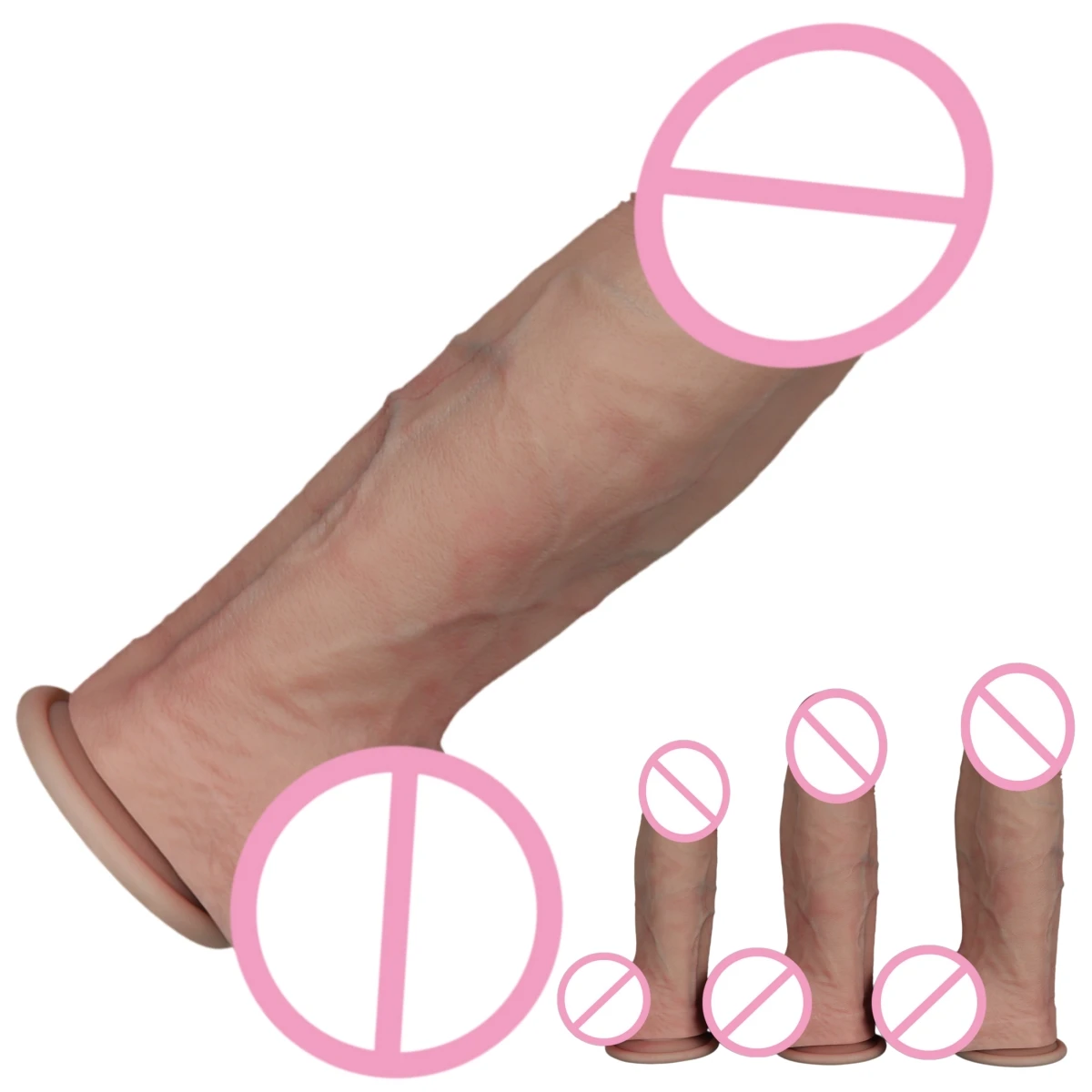 Realistic Thrusting Dildo Big Penis Silicone Sex Toys for Women Vagina G-spot Masturbator Sexy Adult Cock Gode Deeldo Consolador