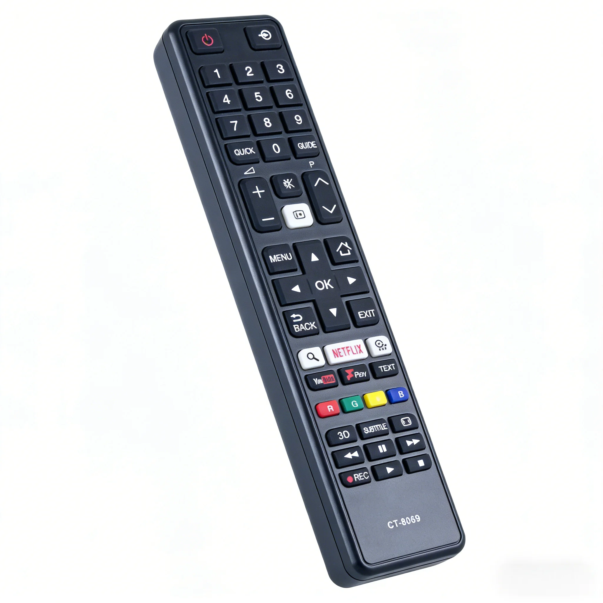 

CT-8069 Replacement Remote Control For Toshiba 4K Smart TV 43L3653DB 49U6663DB 65U663DB LED Television Controller