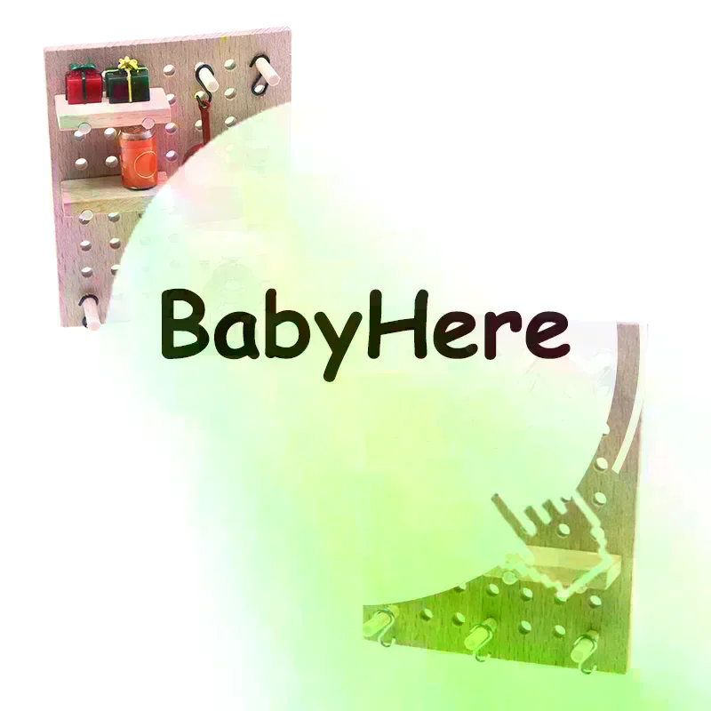 

Миниатюрная настенная полка для кукольного домика 1:12, перфорированная доска, мебель, декор для дома, игрушка, аксессуары для кукольного домика