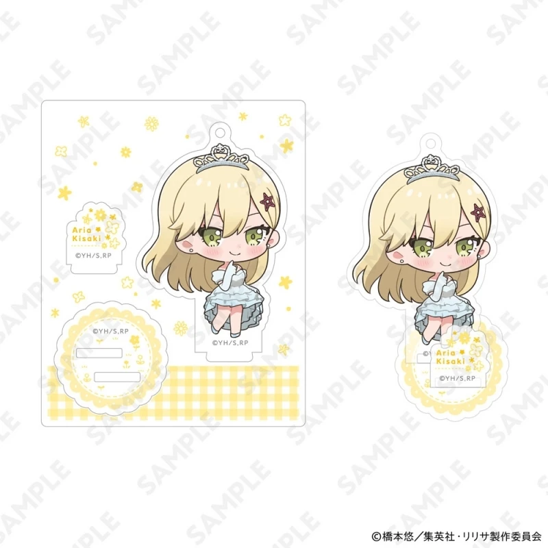 Anime  2.5 Dimensional Seduction cartoon  Acrylic Stand  Accessories Ornament Collection  friend Gift Fans Double Insertion