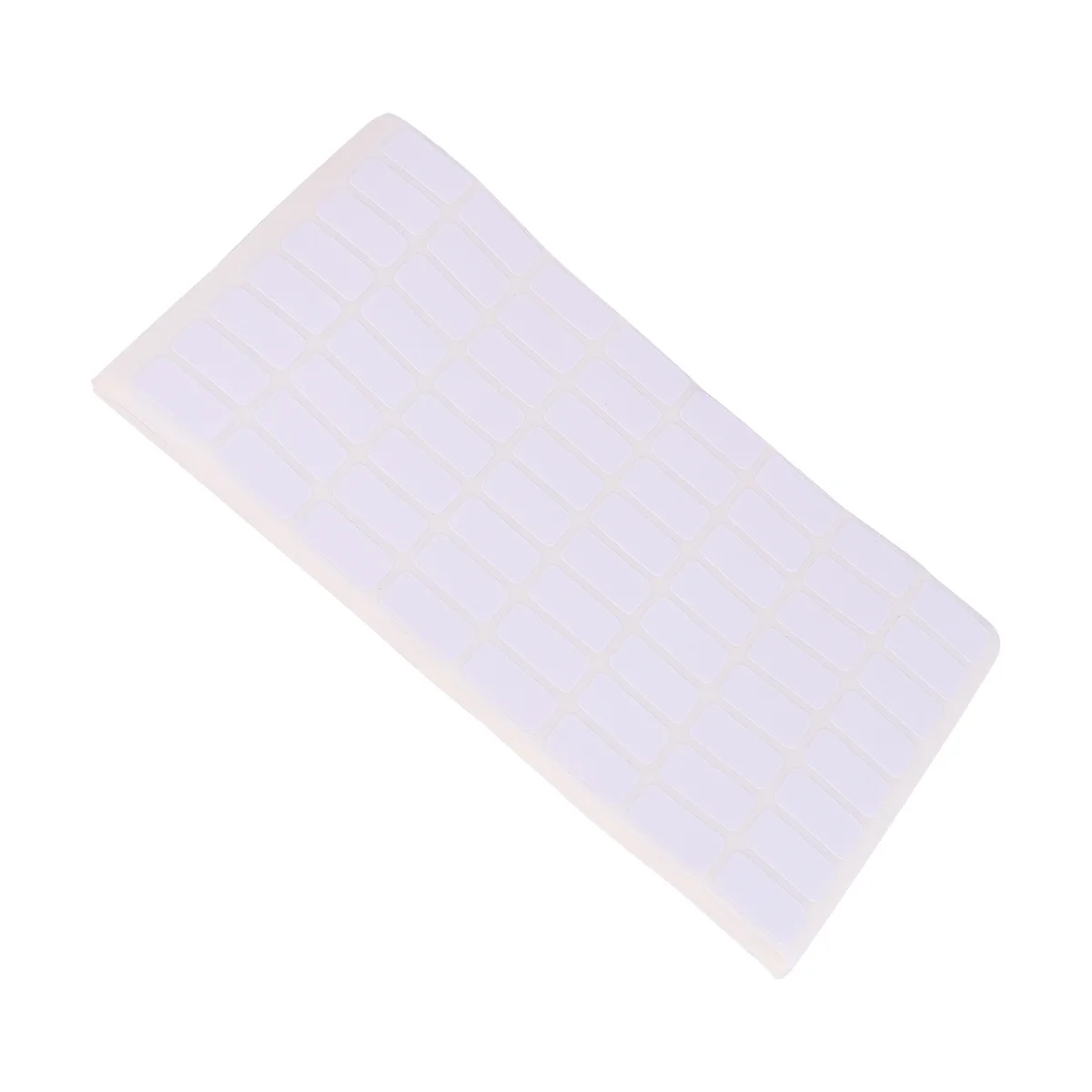 50 Sheets Self Adhesive Name Label Practical Not Easily Deformed Torn Fall Background Writable