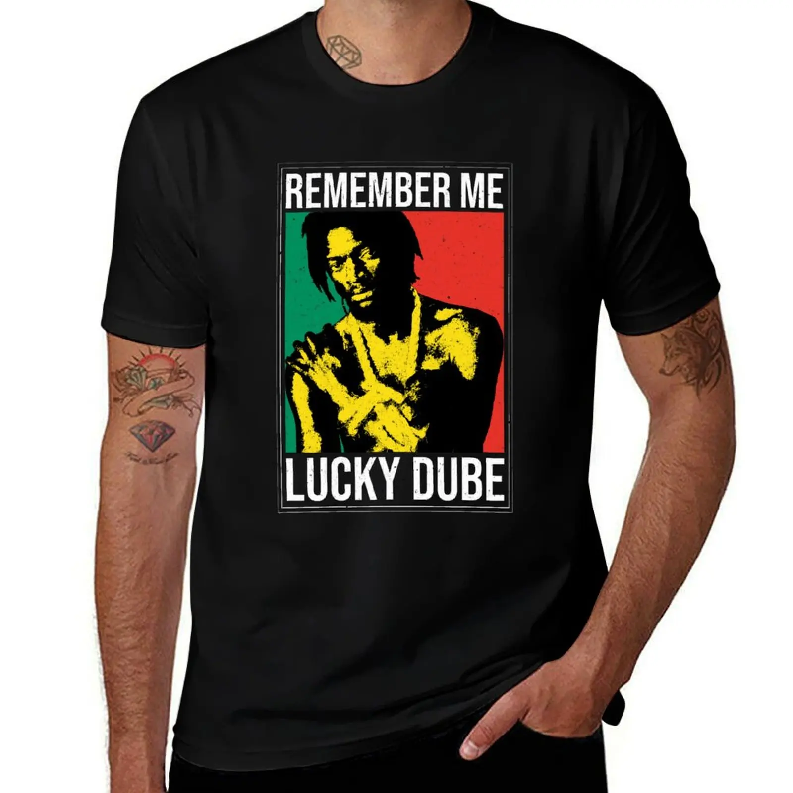 Remember Me - Lucky Dube T-Shirt Plus Size Comfort Fit Tee