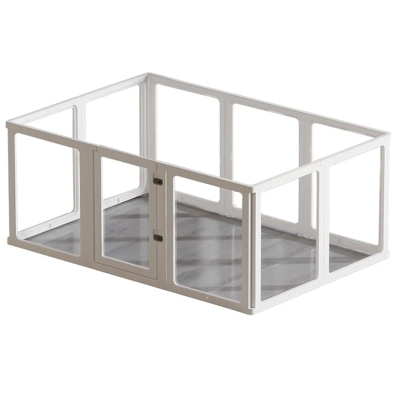 

Pet fence acrylic transparent heightening indoor household