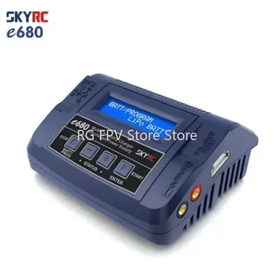 

SKYRC E680 80W AC/DC Balance Discharger 13.8V DC Charger Power Supply untuk LiPo Li-Ion NiCd NiMH PB LiHV / DJI Mavic Battery