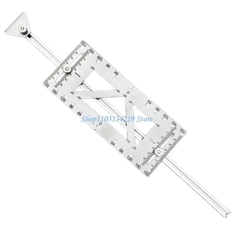 

N5KC Lightweight Steel Hole Locator Cabinet Handle Template For Cabinet Door Handle