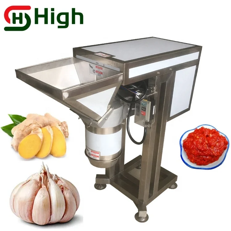 

Stainless Steel Electric Automatic Root Vegetable Garlic Ginger Grater Grinding Machine