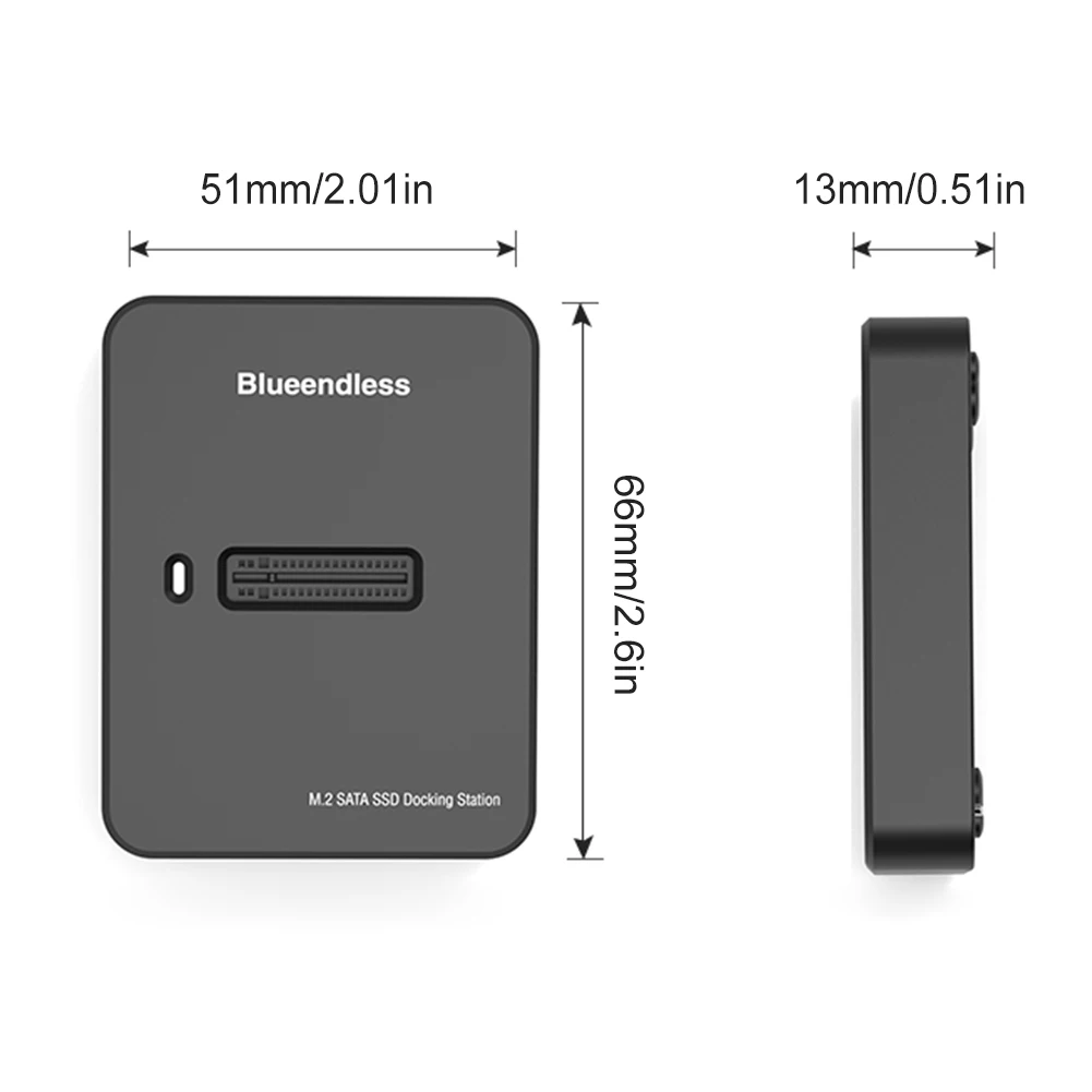 SSD 인클로저 어댑터 하드 드라이브 리더 도구, M.2 NVME SSD 케이스, 10G 온라인 읽기 쓰기 속도, M.2 NVME SD 도킹 스테이션용