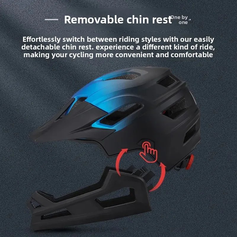 New road mountain bike off-road helmet, outdoor mountain and forest downhill helmet, competition riding adult