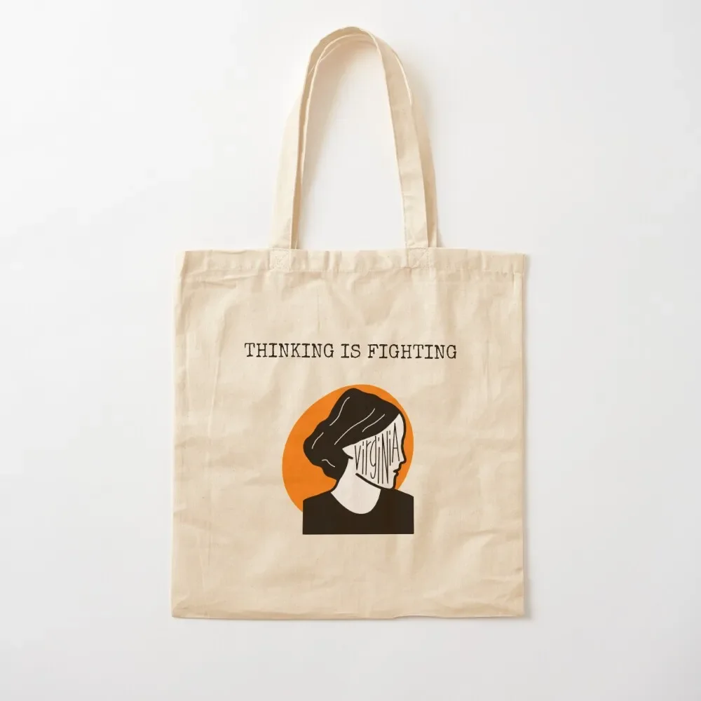 

VIRGINIA WOOLF Tote Bag university shopper bag Canvas stote bag