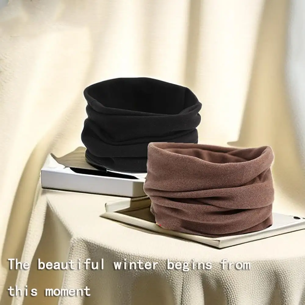 Syal Leher Berlapis Hangat, Syal Olahraga Lembut, Dekorasi Fashion, Barang Beludru, Syal Tebal, Pelindung Angin untuk Lari, Selendang Berguna