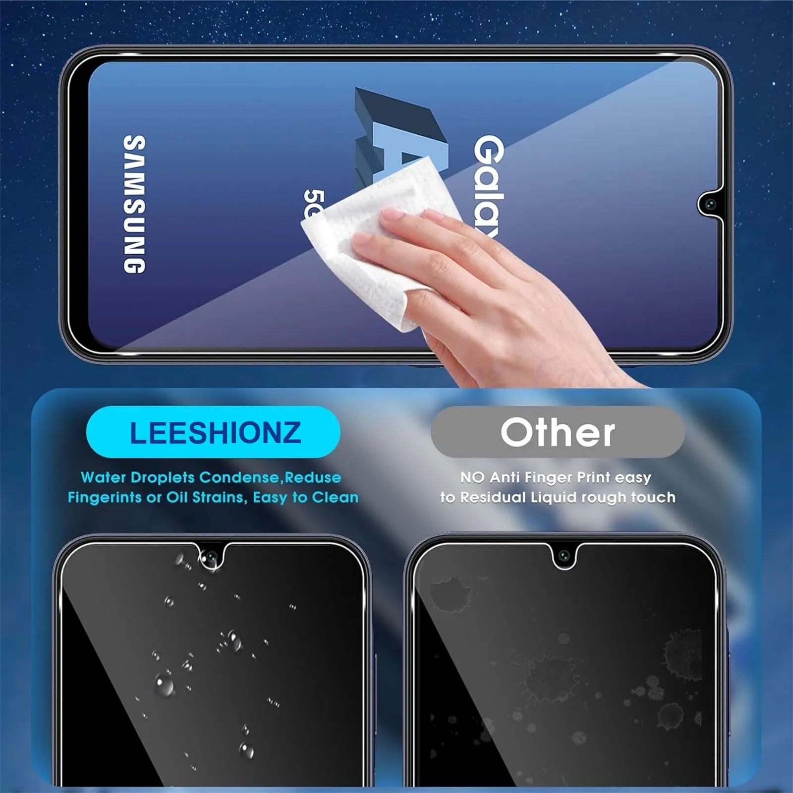 2/4pcs 10d gehärtetes Glas für Samsung Galaxy A25 A25 5g Displays chutz folie Glas folie