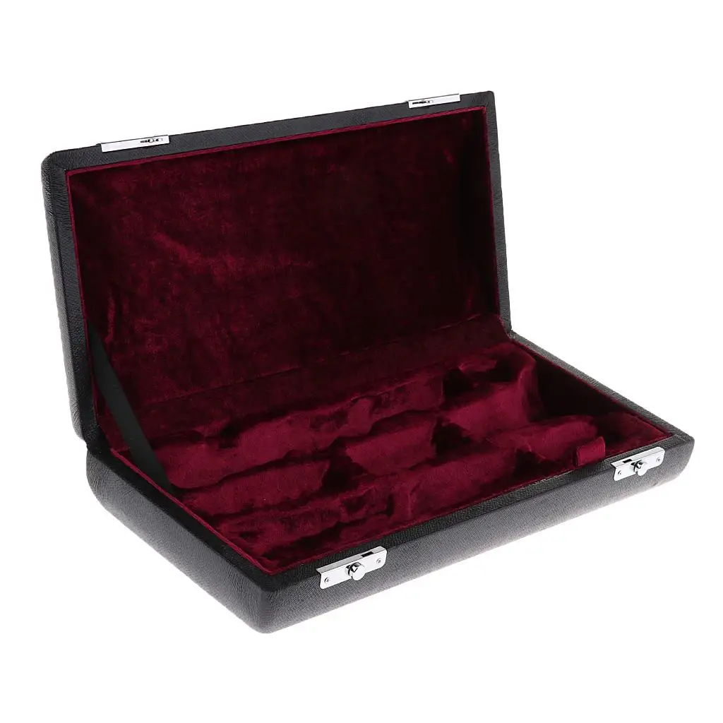 

Clarinet Storage Bag + Leather Case Made of Wood for B Clarinet