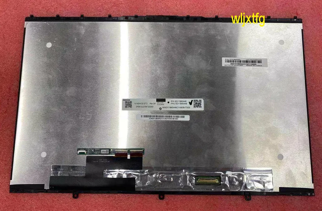 14.0“ For Yoga 7-14 Series Yoga 7-14IIL05 4ITL5 82BH LCD Touch Screen Digitizer Laptop Replacement Assembly