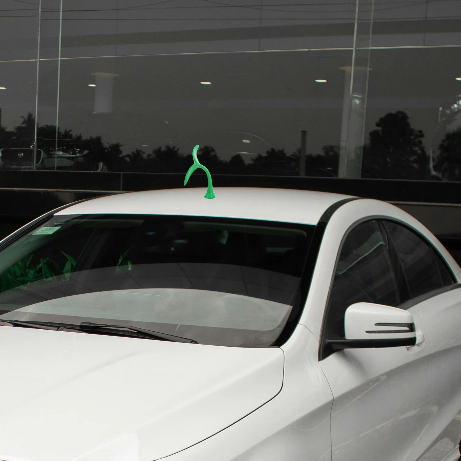 3 قطعة سقف الديكور تنبت ملصق ثلاثية الأبعاد سيارة واقعية ملصق مائي للخارج مضحك اكسسوارات السيارات ملصقات المصد الخارجي #3