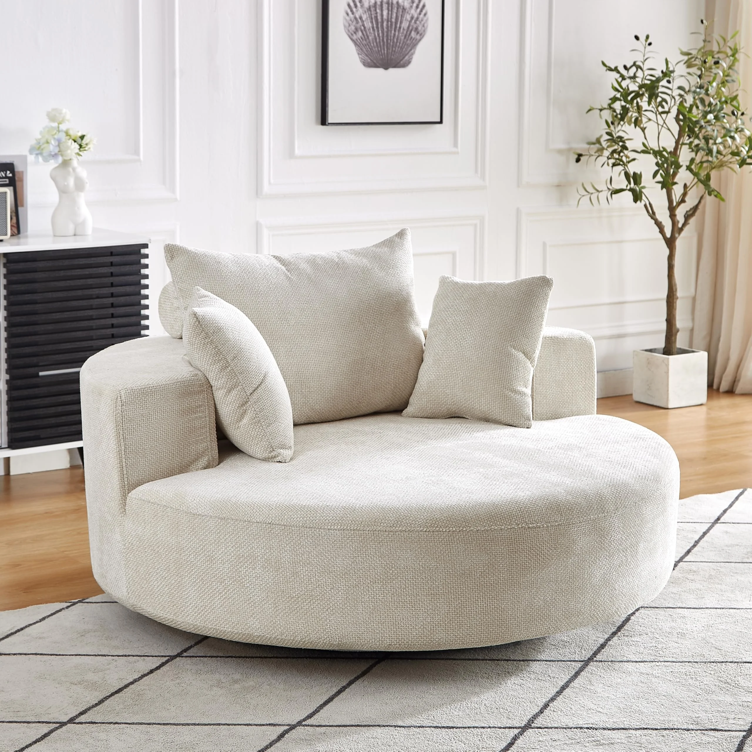 V*-Light Luxury Modern Velvet Comfortable Cushion Living Room Lounge Special Large Single Person Sofa Home Office Hotel