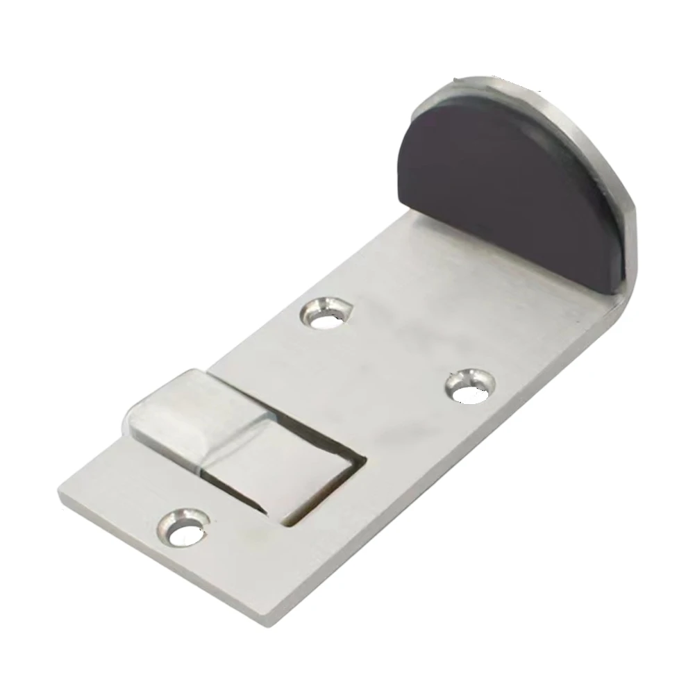 

Commercial Spaces Stainless Steel Door Stopper Dual-purpose Door Blocker Screws Included Door Block For Restaurants