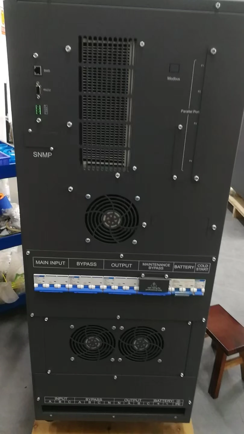 3 Phase Online UPS 10KVA 20KVA 30KVA 40KVA 50KVA 60KVA Uninterrupted Power Supply For Industrial Backup Power Station Pro