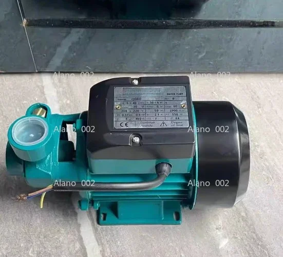 QB60-12v24v DC self-priming pump high lift pump small vortex solar water pump