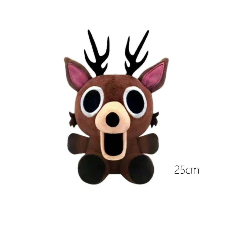 2026 New 99 Nights in The Forest Plush toy Deer Soft Stuffed Animal Toy Cute Anime Game Peripherals Christmas Birthday Gift