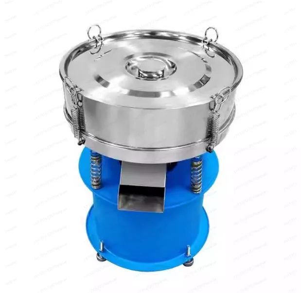 

Plastic powder vibrating screen Small stainless steel vibrating screen Electrostatic spraying powder screen