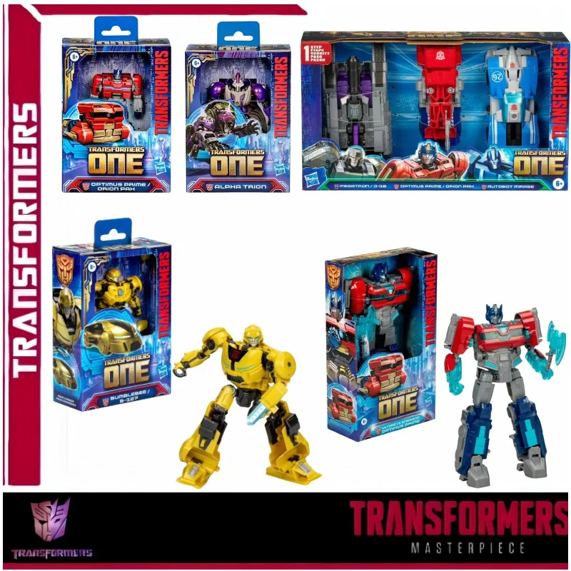 

Takara Tomy Transformers Origins Movie 8 Optimus Prime Titanium Master Orion Megatron Phantom Bumblebee Quintessence Toys