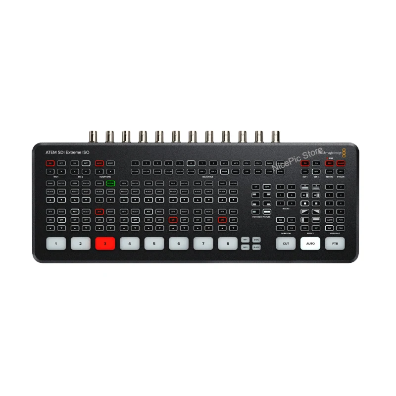 تصميم Blackmagic جديد ATEM SDI Series Switchers Professional 3G-SDI Interface Live Video Switcher ATEM SDI Extreme ISO