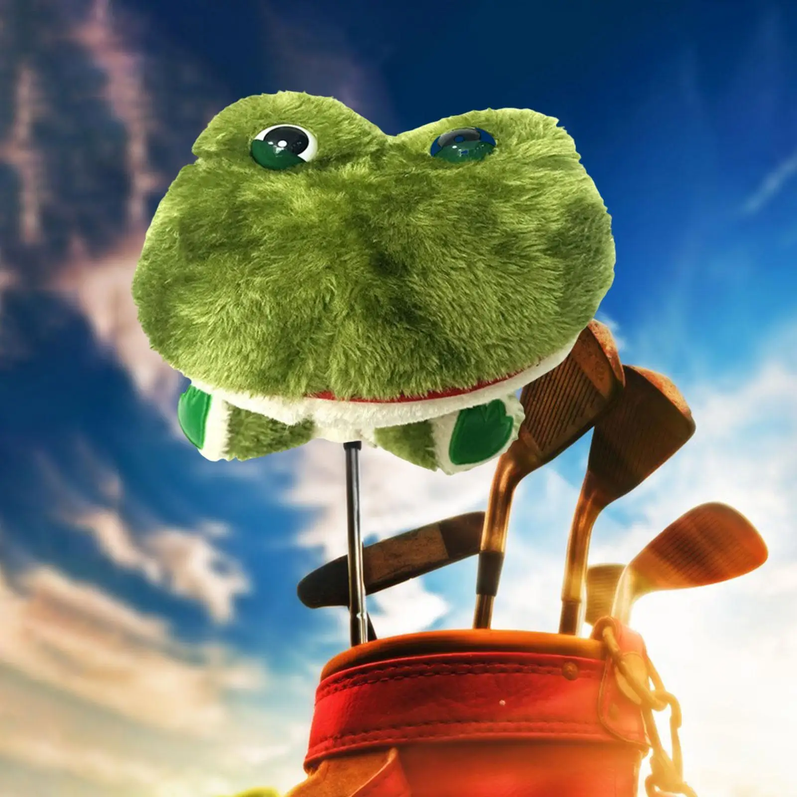 

Golf Wood Club Headcover Plush Animal Sleeve Headcovers Golf Driver Cover for Golf Club Accessories