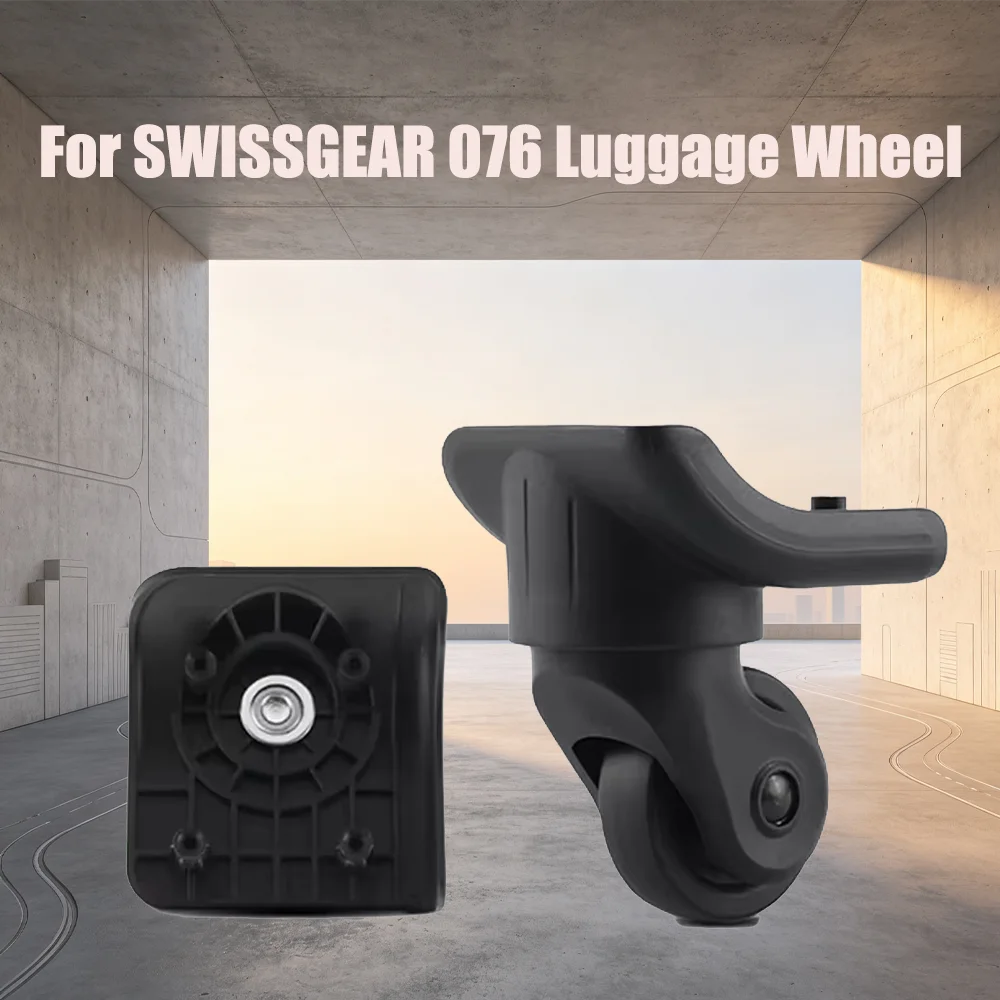 For SWISSGEAR 076 Luggage Wheel Repair Parts with Silent Bearing Durable 360° Swivel Rolling Easy Install Travel Accessories
