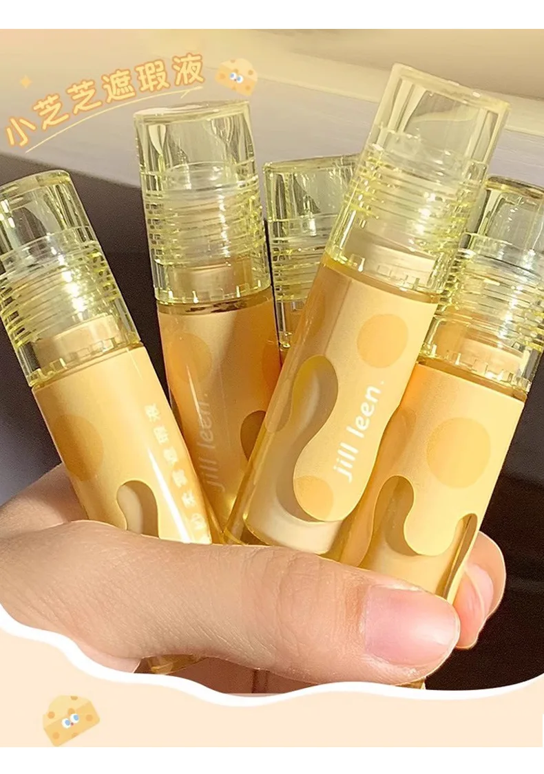 JILL LEEN Liquid Concealer to Cover Lacrimal Groove Spots Acne Marks Black Eye Circles Moisturizing Foundation Face Makeup