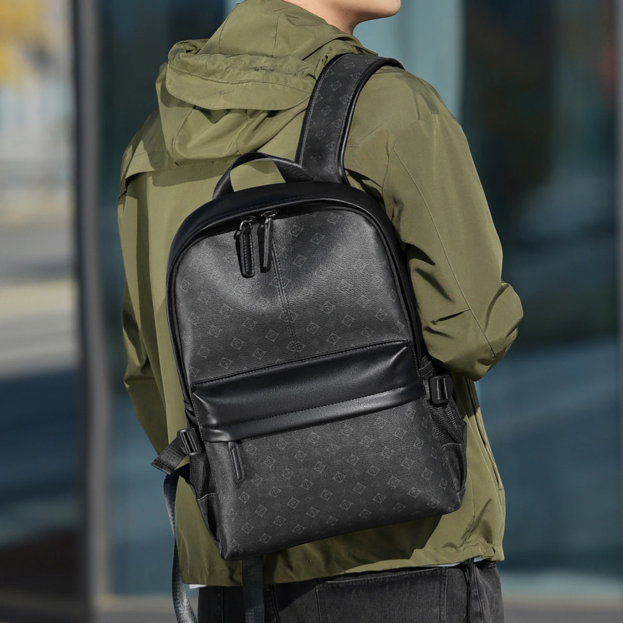 cargoit leather backpack Cargoit canvas backpack