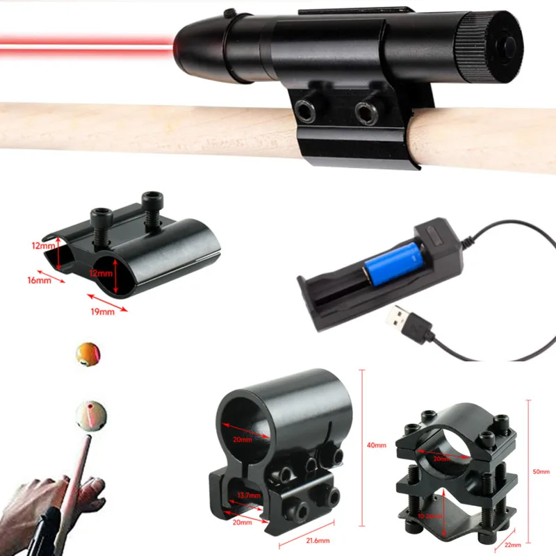 Pool Snooker Cue Laser Sight Billiards Training Aid Equipment Snooker