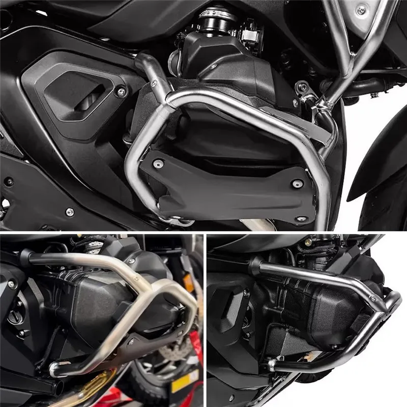 

Motorcycle Engine Crash Bar Bumper Frame Protection Reinforcements Bar Kit Fit For R1300GS R 1300GS R 1300 GS 2024 2025