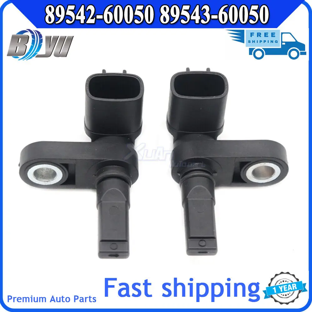 

Car Left & Right ABS Wheel Speed Sensor For Toyota 4Runner Tacoma Lexus GX460 8954260050 8954360050 89542-60050 89543-60050 2PCS