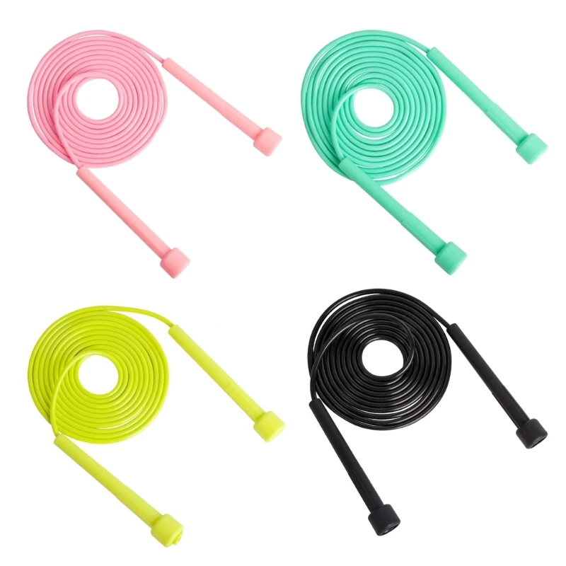 

Thick PVC Skipping Rope Adjustable Weighted Jump Rope Workout Fitness Jump Skipping Ropes Gift for Kids and Adults Dropshipping